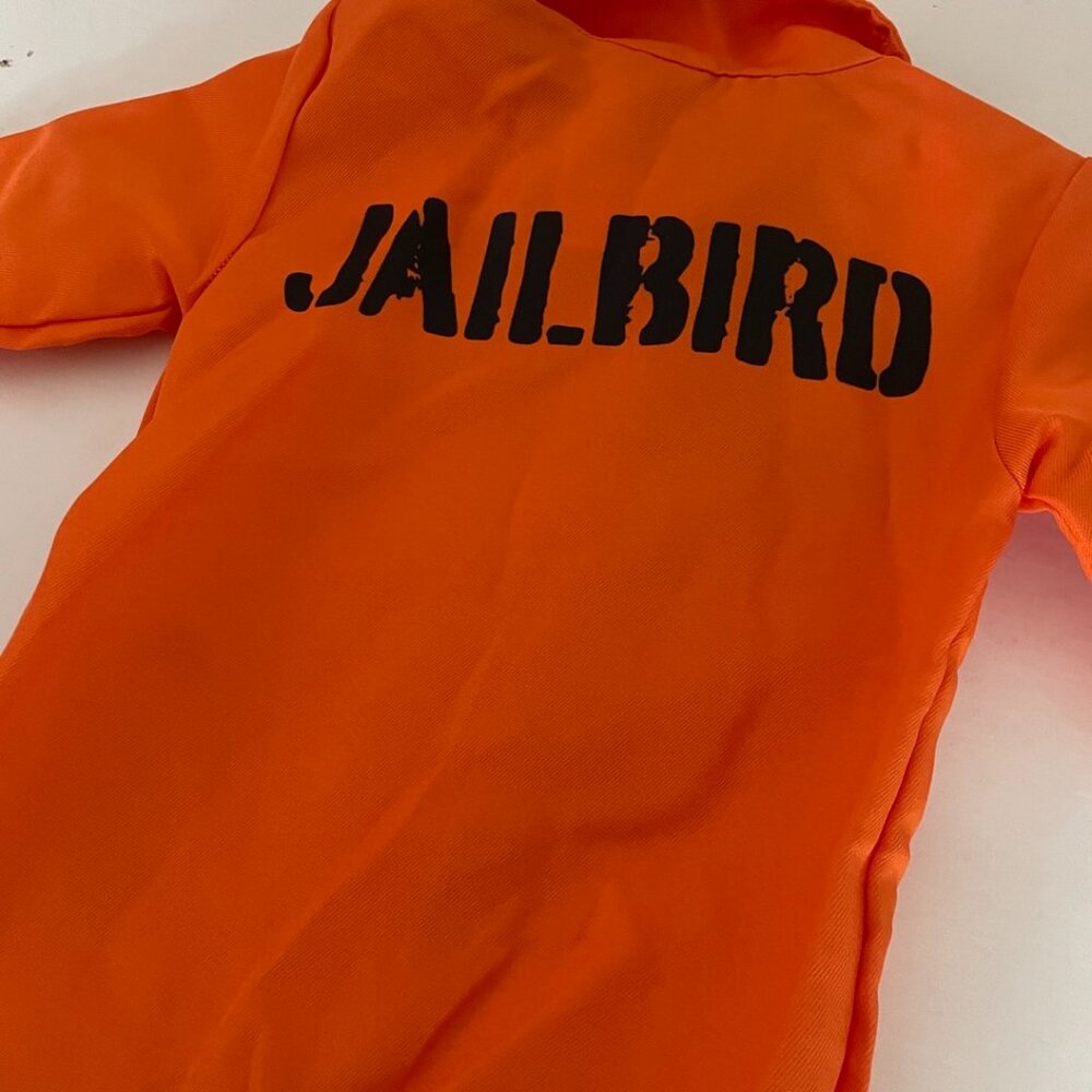 Baby Inmate Prison Jumpsuit Costume